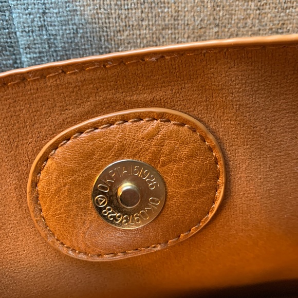 Ahdorned Camel Crossbody Bag with Strap - Picture 10 of 14